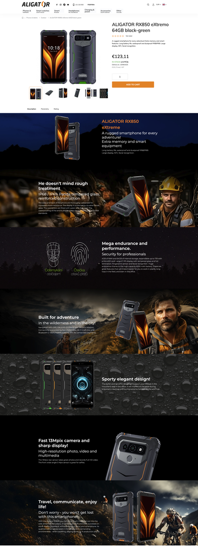Pobo Product Page