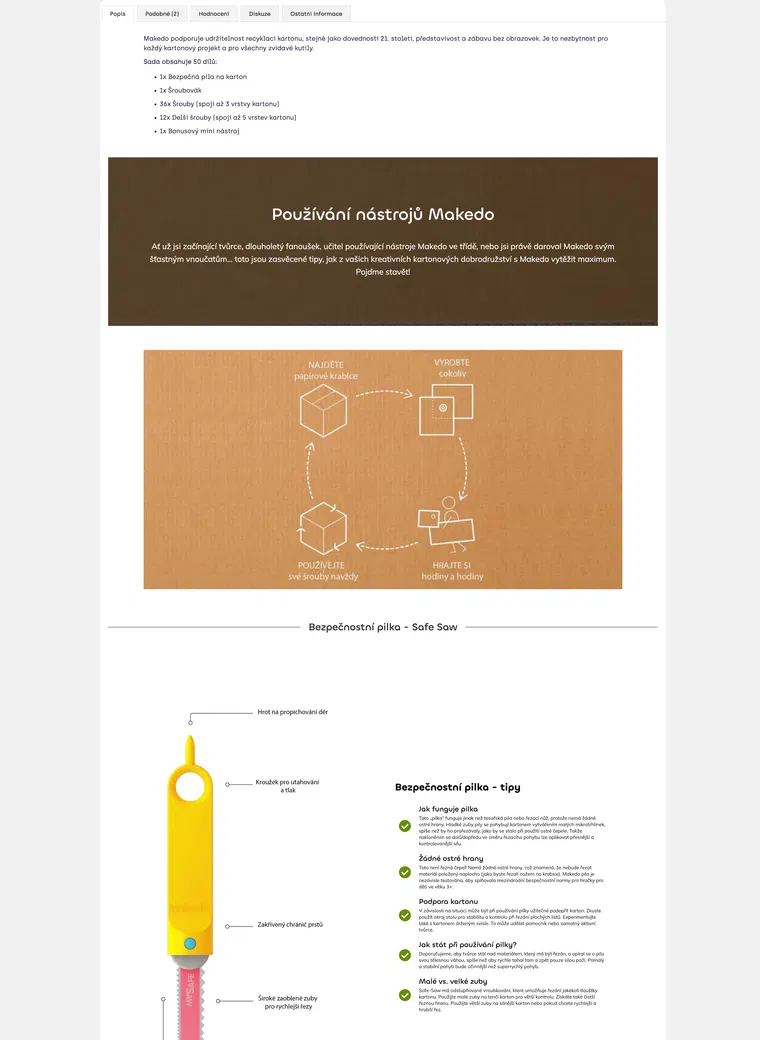 Pobo Product Page