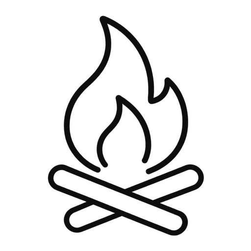 Velká kovaná lžíce "FORGED SPIRAL" s koženým pouzdrem