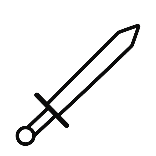 Ostrá katana "SUMI HOMURA“