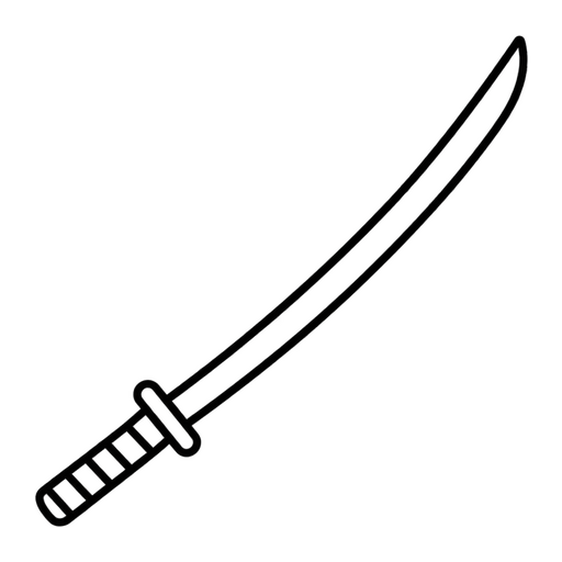 Nichirin katana "MUICHIRO TOKITO" s opaskovým závěsem - Demon Slayer