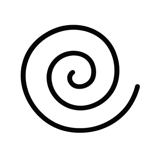 Velká kovaná lžíce "FORGED SPIRAL" s koženým pouzdrem
