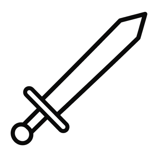 Miniatura vikingského meče "JARL'S BLADE" se stojánkem