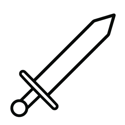 Královský ostrý meč "INSIGNIA REGIS"