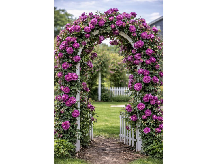 Ruža popínavá Purple Queen, výška 50-60 cm, kvetináč 1,5 l