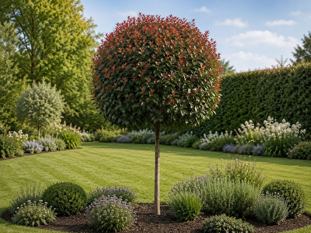 Červienka fraserová Robusta Compact na 120-130 cm kmienku, výška 160-180 cm, kvetináč 12 l