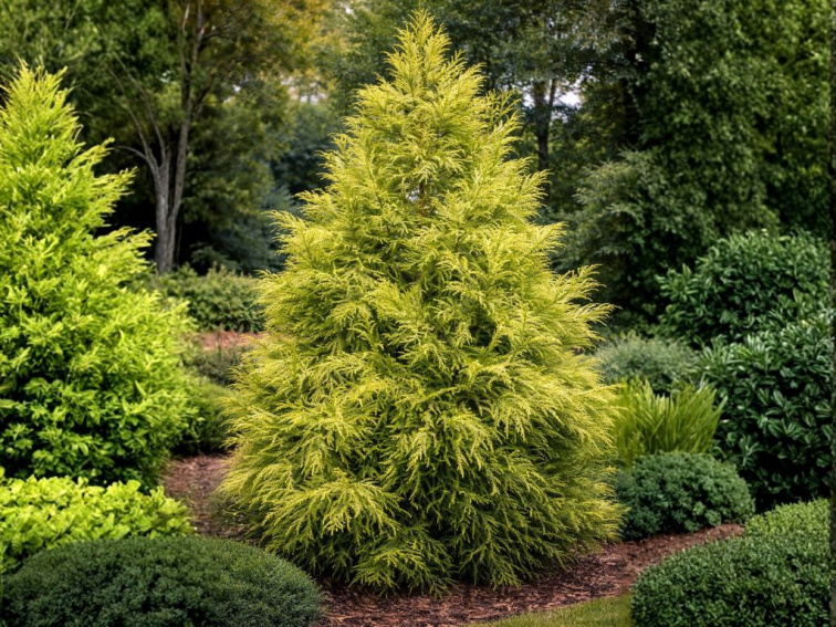 Kryptoméria japonská Hongarian Gold, výška 90-120 cm, kvetináč 23 cm