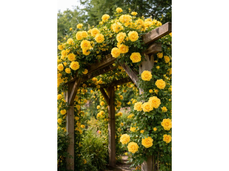 Ruža popínavá Spring Queen, výška 50-60 cm, kvetináč 1,5 l