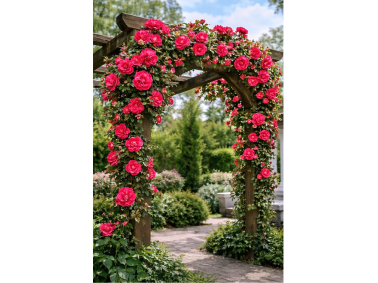 Ruža popínavá Royal Queen, výška 50-60 cm, kvetináč 1,5 l