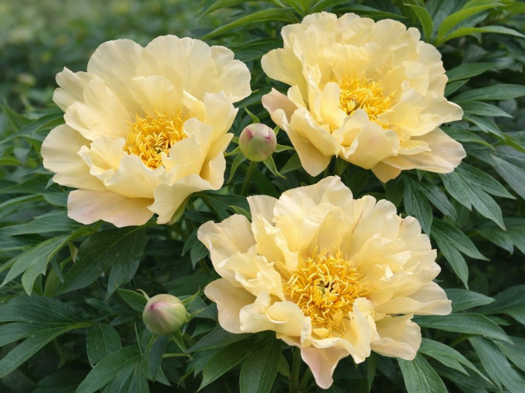 Pivonka hybridná Itoh Lemon Dream, kvetináč 1,5 l