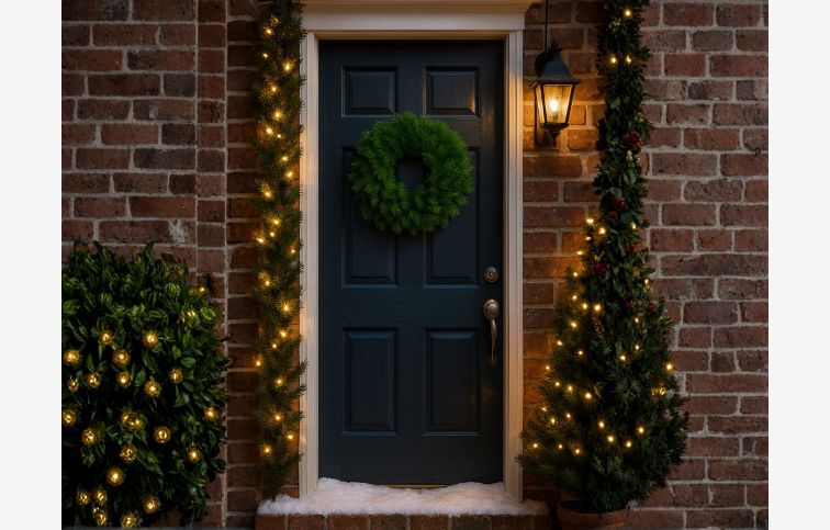 Veniec zelený 30 cm