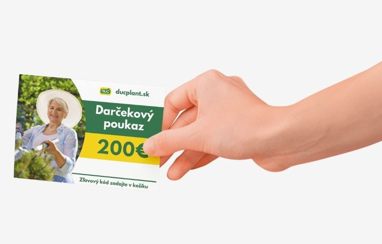 Elektronický darčekový poukaz v hodnote 200 EUR