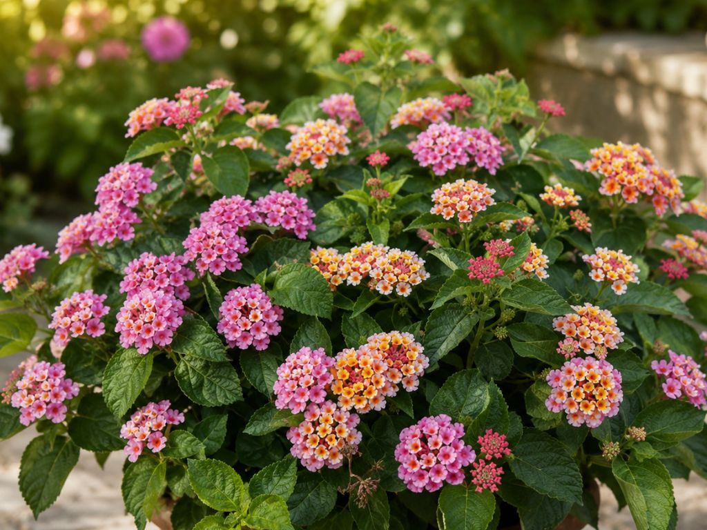 Lantana Pink na kmienku, výška 60-70cm, kvetináč 19 cm