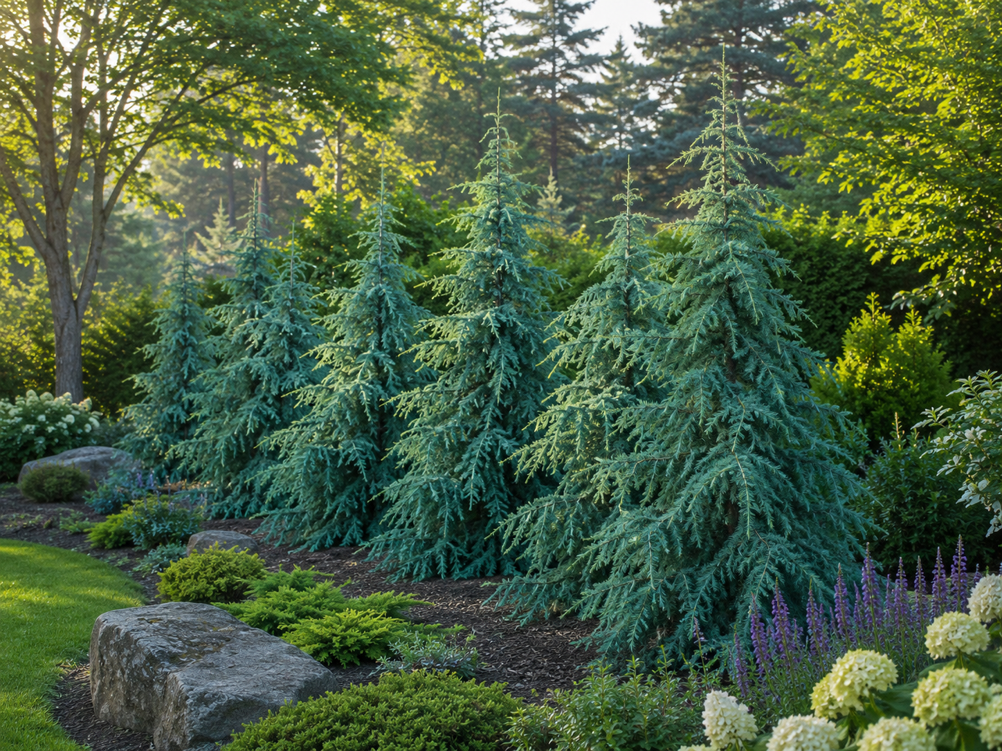 Céder himalájsky Bush Electra, výška 160-200 cm, kvetináč 25 l