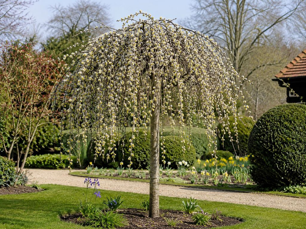 Vŕba rakytová Pendula na kmienku, výška 200-220 cm, kvetináč 10 l