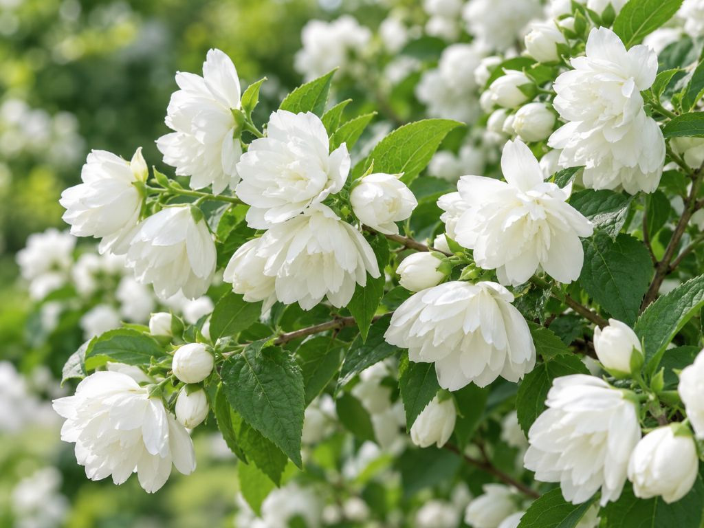 Pajazmín 'Snowbelle', výška 15-30 cm, kvetináč 9 cm