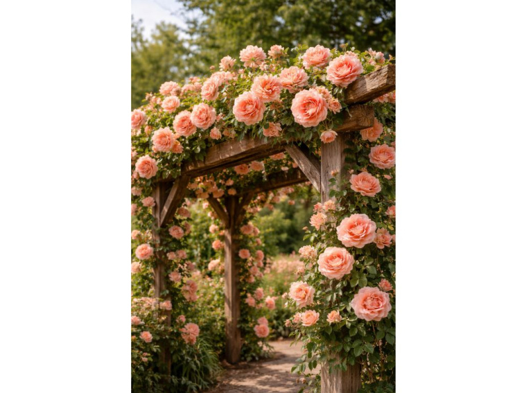 Ruža popínavá Tropical, výška 50-60 cm, kvetináč 1,5 l