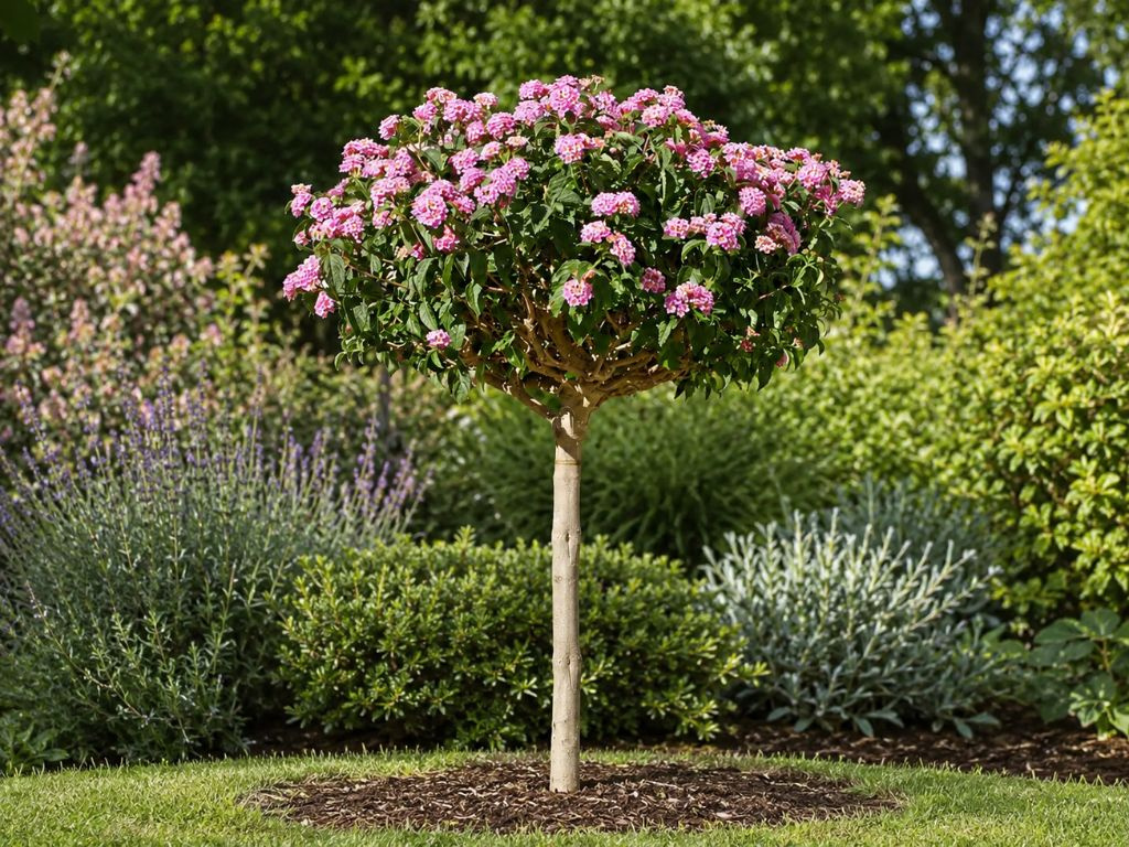 Lantana Pink na kmienku, výška 60-70cm, kvetináč 19 cm