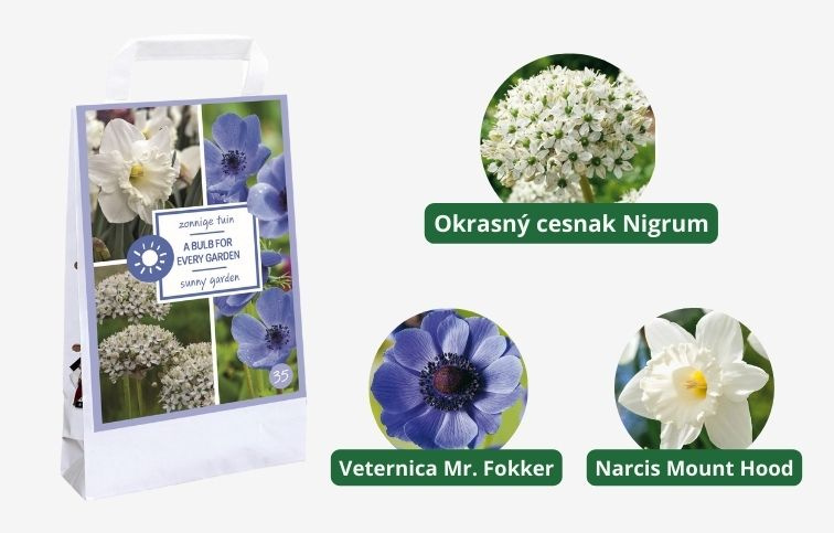 MIX cibuľovín do slnečných záhrad 35 ks v balení - A Bulb For Every Garden Sunny Garden