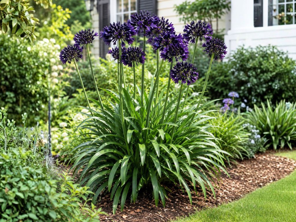 Agapanthus Black Jack, výška 30-50 cm, kvetináč 3 l