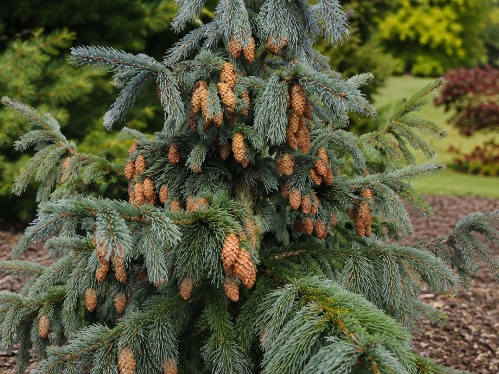 Smrek Engelmannov GLAUCA 50-60 cm, kont. 3 l