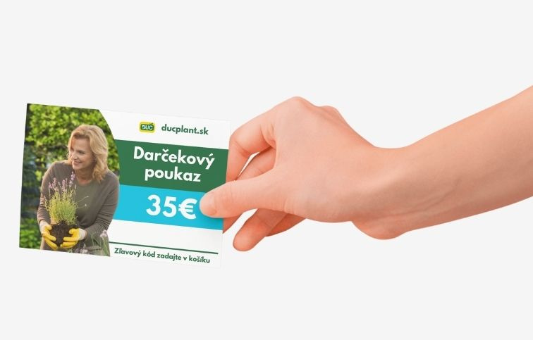 Elektronický darčekový poukaz v hodnote 35 EUR