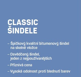 Střešní krytina ŠINDEL asfaltový IKO 2.0 Superglass 2,0 m²