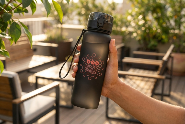 Ars Una Láhev matná 800ml Dark Gray