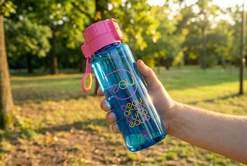 Ars Una Láhev Autonomy 21 růžovo-modrá 450 ml