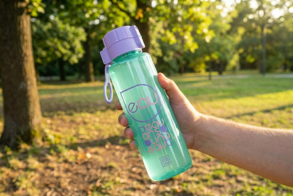 Láhev na pití Autonomy 25 tyrkysovo-fialová 650ml