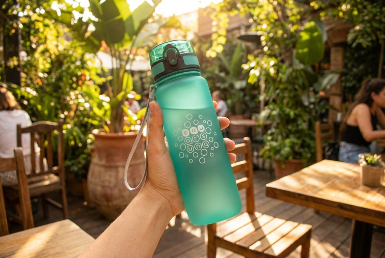 Láhev matná 800 ml zelená