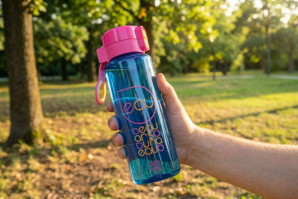 Ars Una Láhev Autonomy 21 růžovo-modrá 650 ml