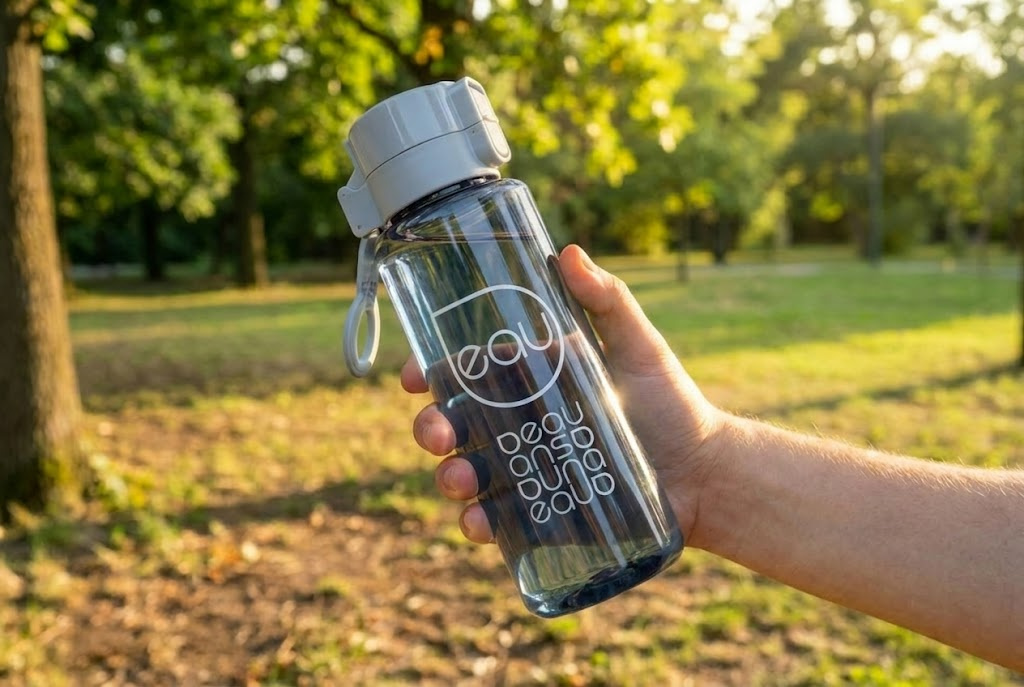 Láhev na pití Autonomy 25 tmavě šedá 450ml