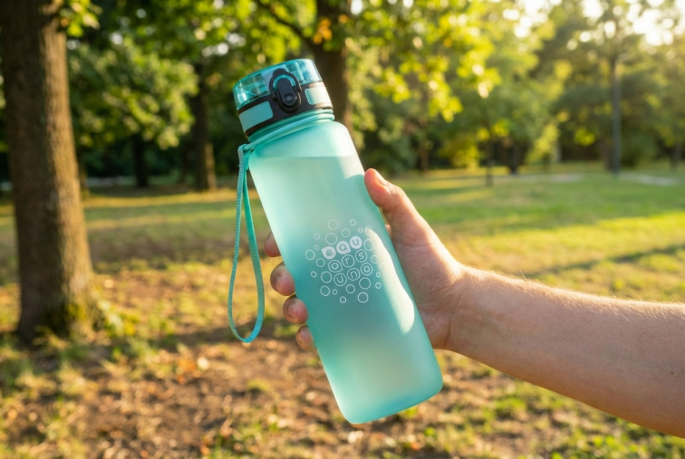 Láhev matná 1000 ml motivační mint