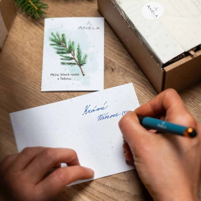 nadepisování dárkové kartičky