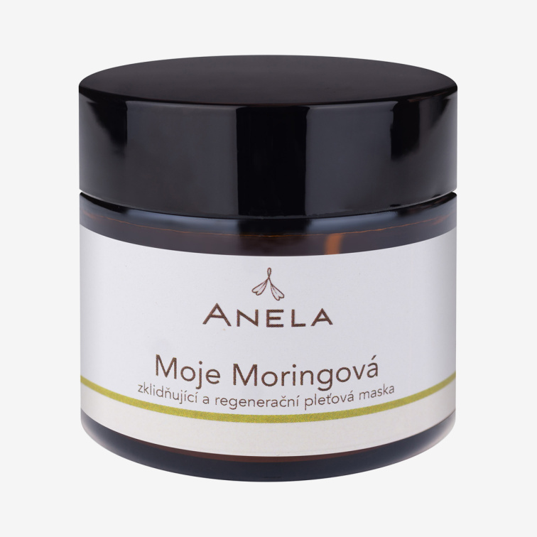 Pleťová maska na akné a mastnou pleť: Moje Moringová