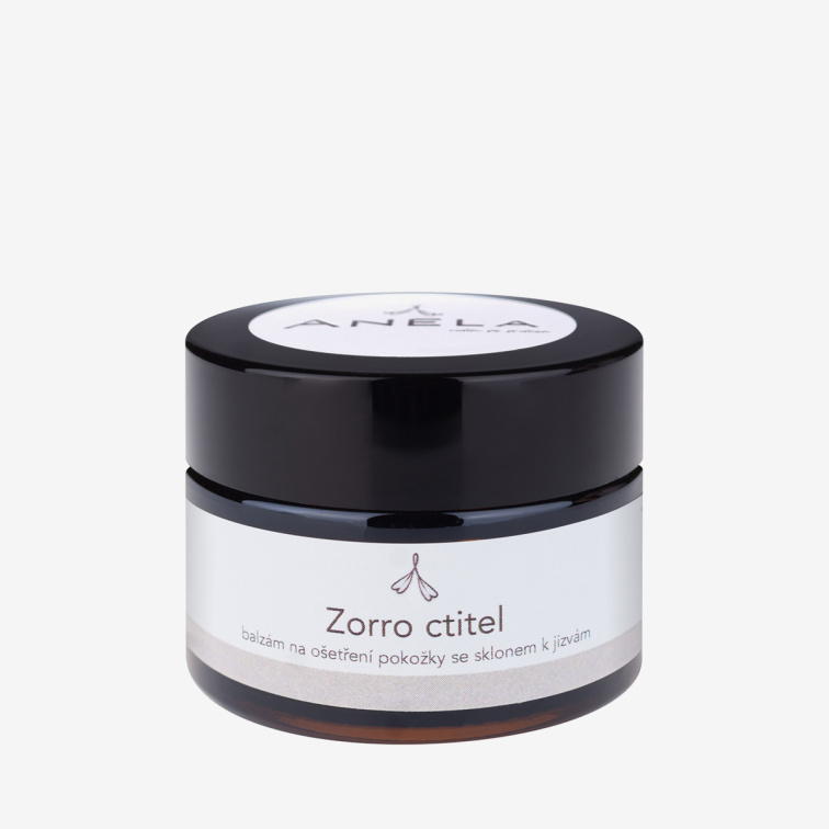 balzám na ošetření pokožky se sklonem k jizvám