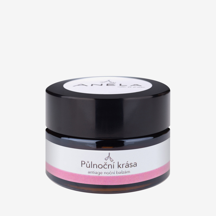 Anti-age pleťový krém na noc: Půlnoční krása