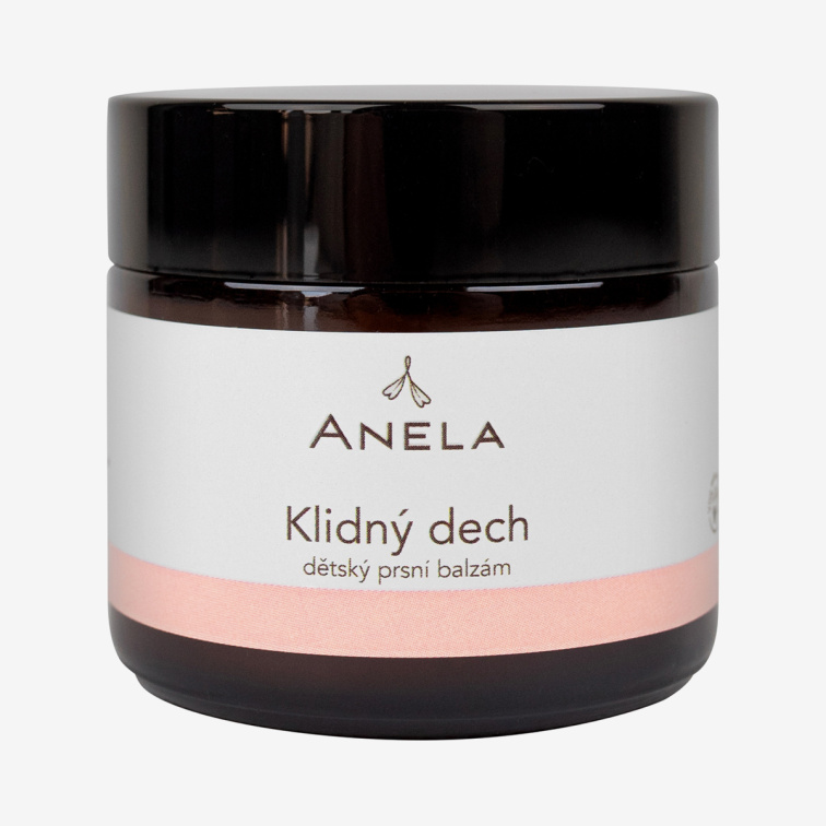 Klidný dech: dětský prsní balzám pro úlevu od kašle