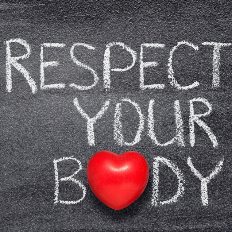 mantra pro každý den: respektuj své tělo