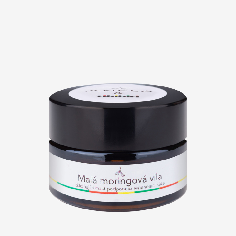 Silně hojivá mast na ekzém či poranění: Malá moringová víla