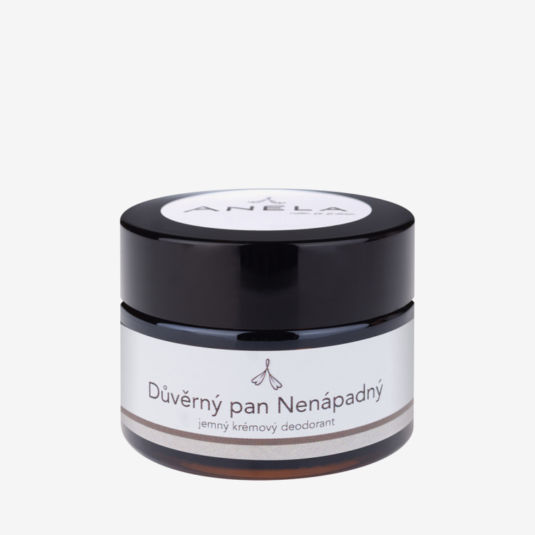 Unisex přírodní deodorant bez hliníku: Důvěrný pan Nenápadný
