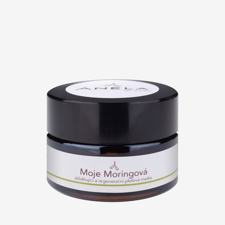Pleťová maska na akné a mastnou pleť: Moje Moringová