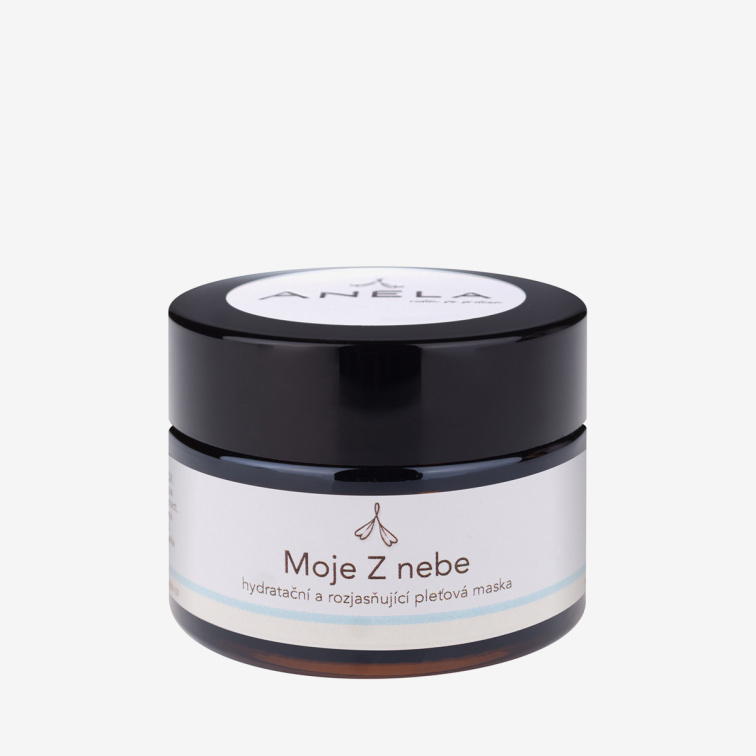 Hydratační pleťová maska: Moje z Nebe
