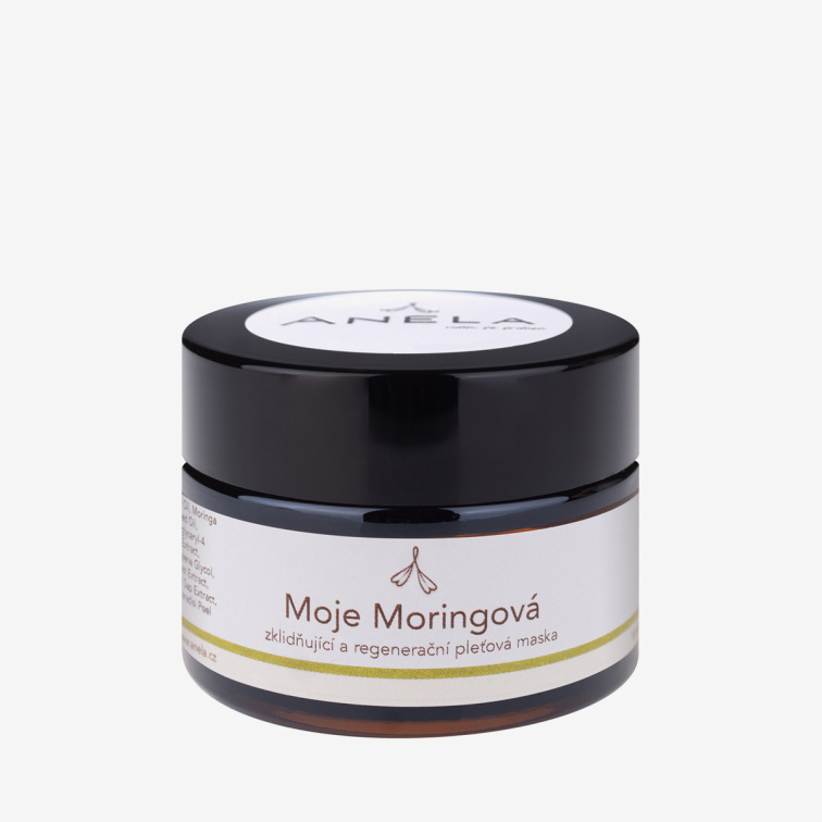 Pleťová maska na akné a mastnou pleť: Moje Moringová