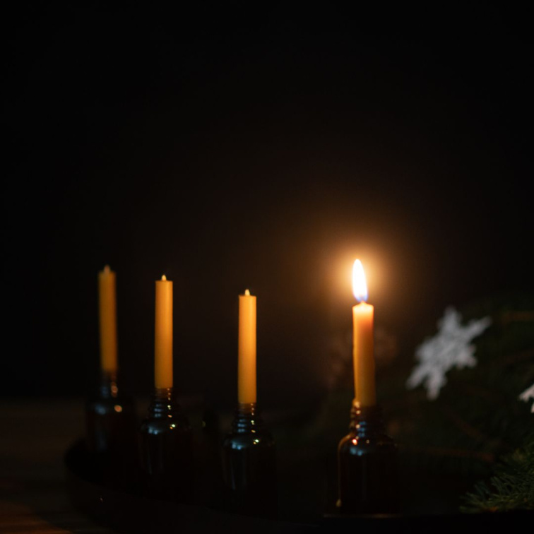 adventní svíčky