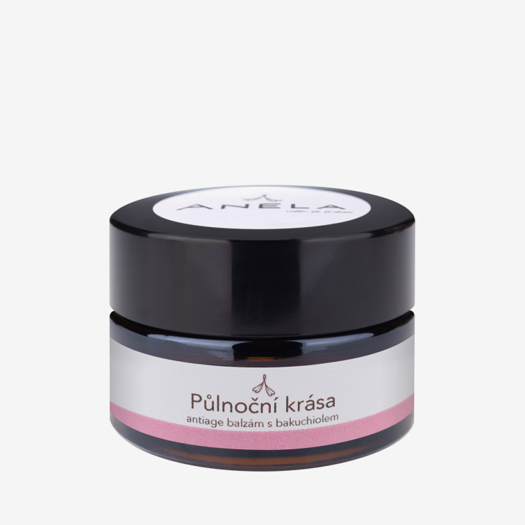 Anti-age pleťový krém na noc: Půlnoční krása