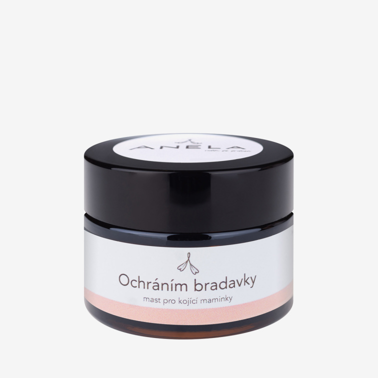 Regenerační mast na bradavky: Ochráním bradavky