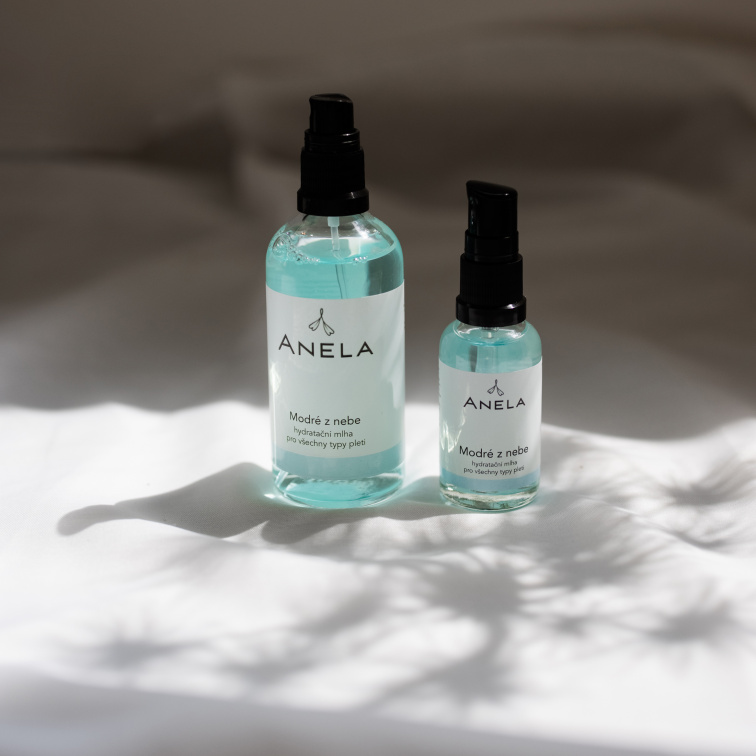 Hydratační tonikum na pleť: Modré z nebe