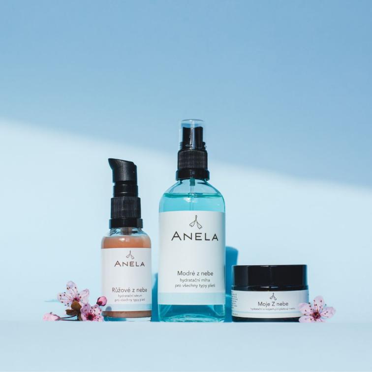 kosmetické produkty pro hydrataci pleti